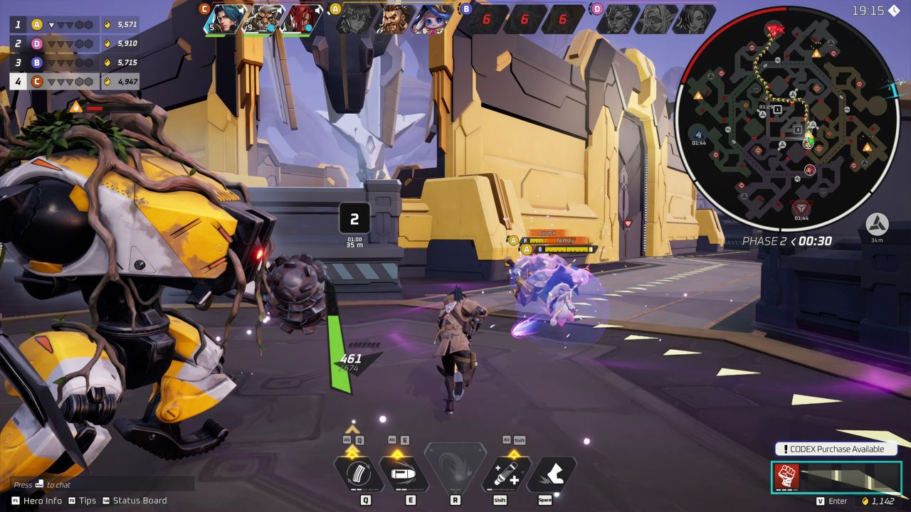 gameplay screenshots from Project Zeta