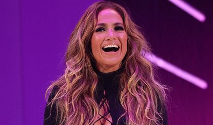 Jennifer Lopez, JLO, speaks onstage during the 2021 MTV Video Music Awards at Barclays Center on September 12, 2021