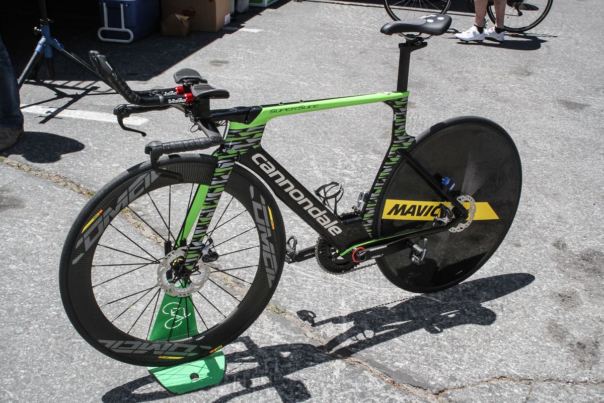 Cannondale-Drapac's Cannondale Super Slice disc