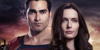 Superman (Tyler Hoechlin) and Lois Lane (Elizabeth Tulloch) on Superman & Lois poster