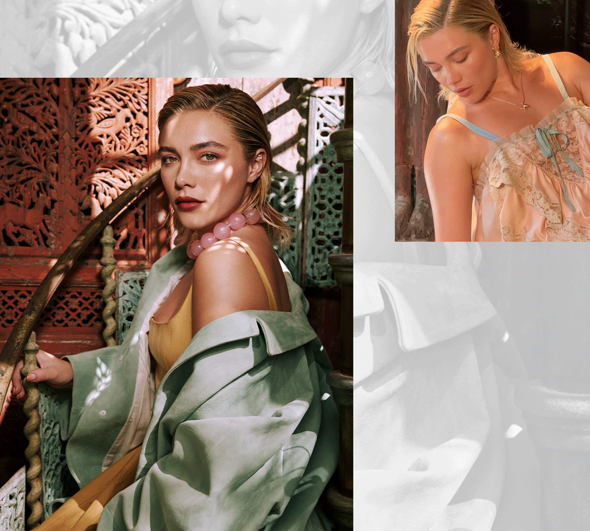 Florence Pugh for Who What Wear May Cover