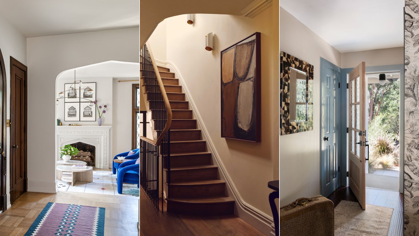 7 entryway color combinations interior designers swear by