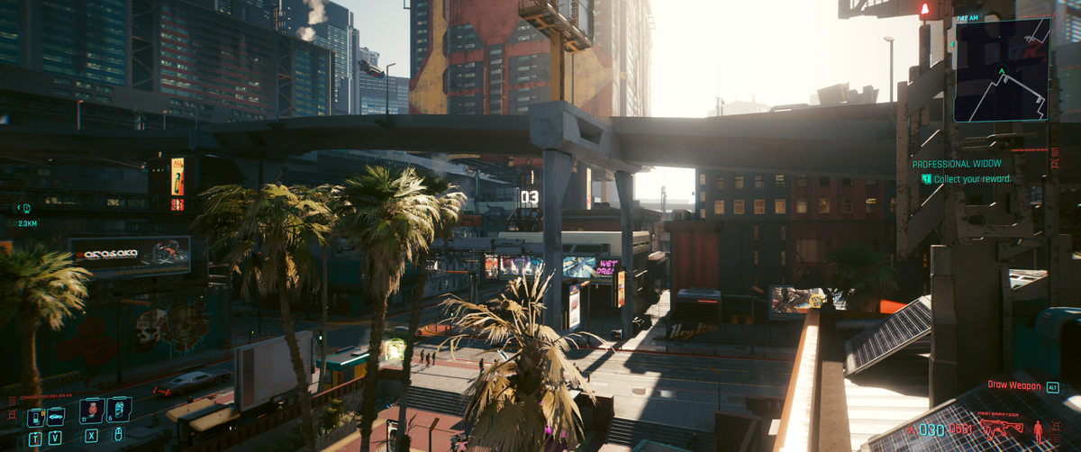 Cyberpunk 2077 with FSR 2.0