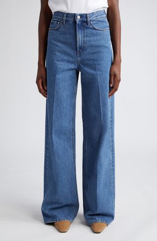 Wide Leg Organic Cotton Jeans