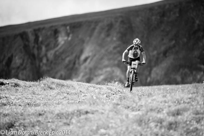 The course was a mix of dense forest, high alpine, and rugged descents