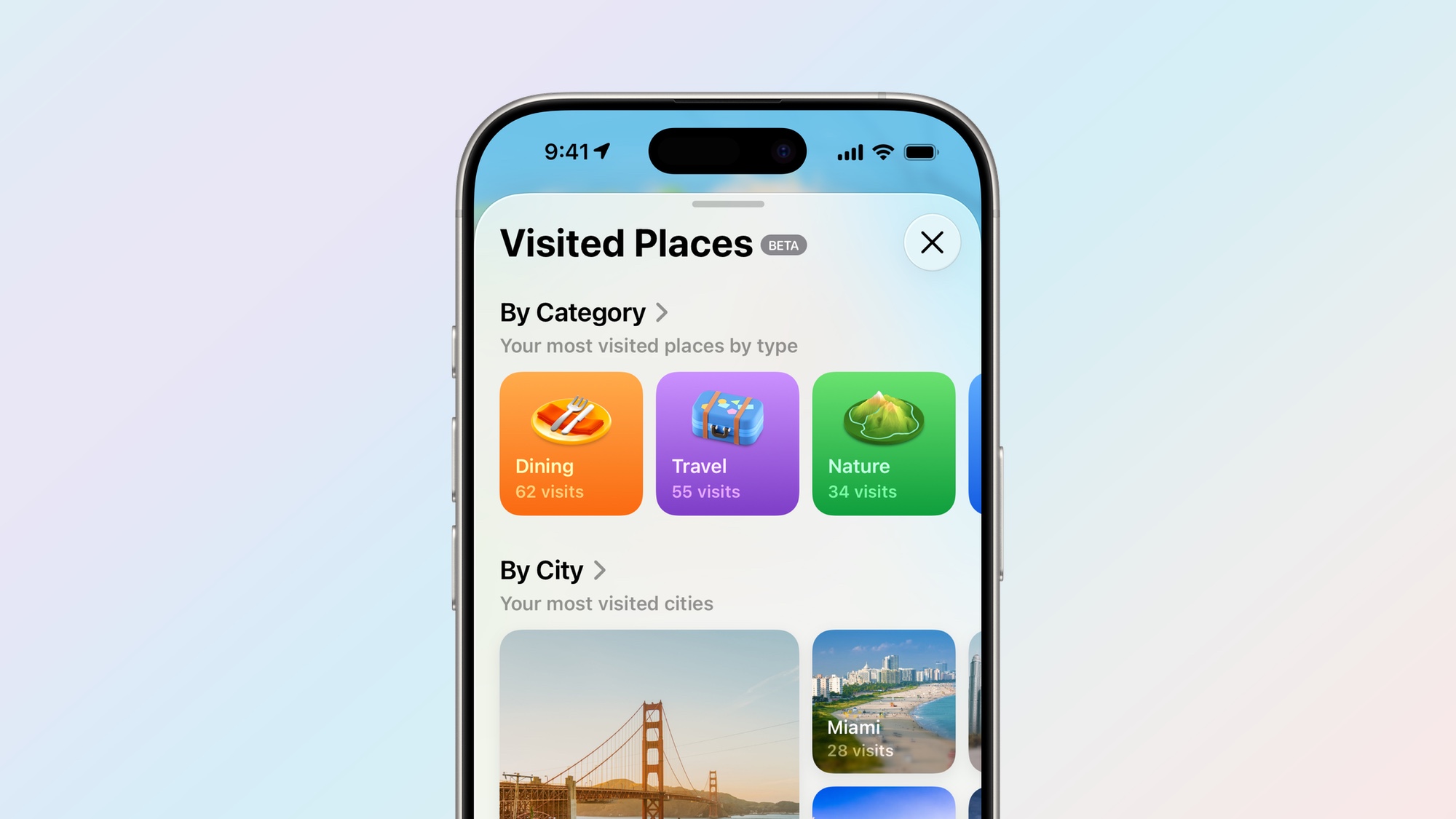 Visited Places in iOS 26 Maps