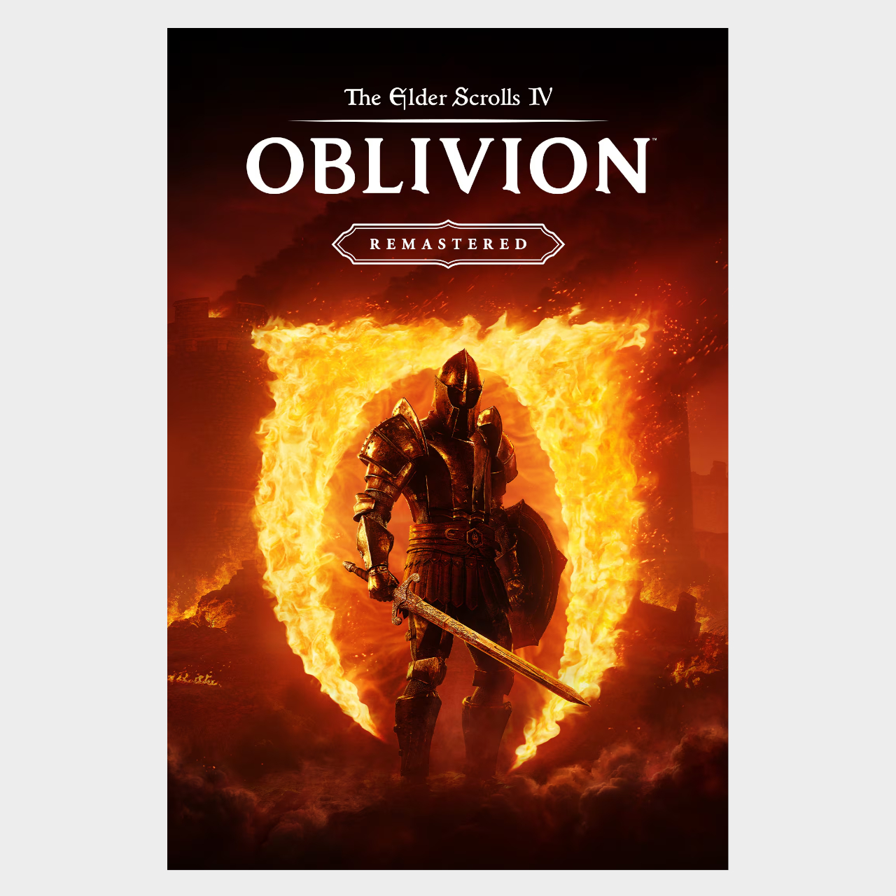 Oblivion Remastered cover on a plain background