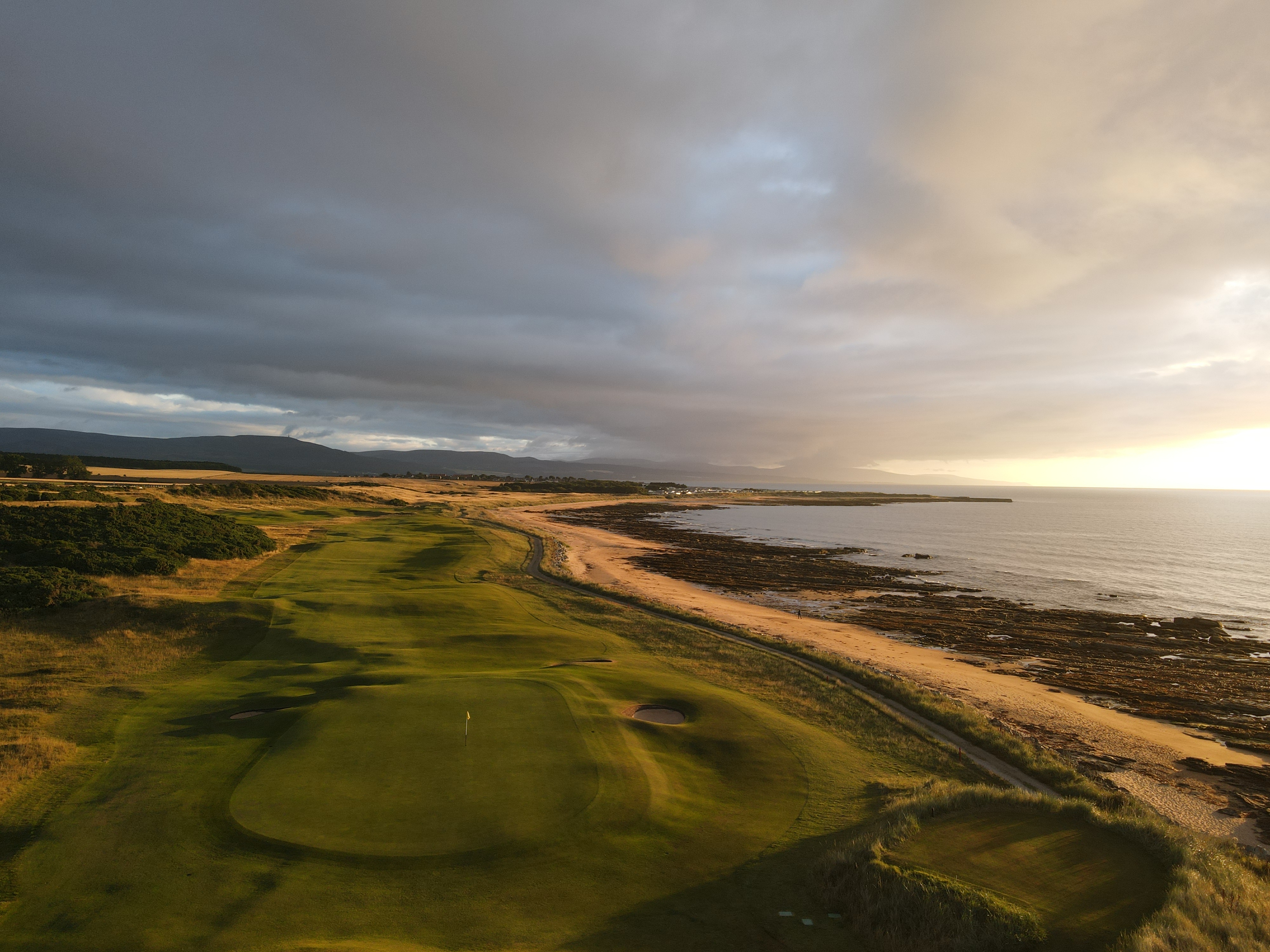 The 9th hole at Royal Dornoch
