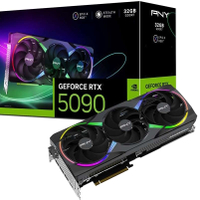 PNY GeForce RTX 5090 Epic-X ARGB Overclocked Triple Fan