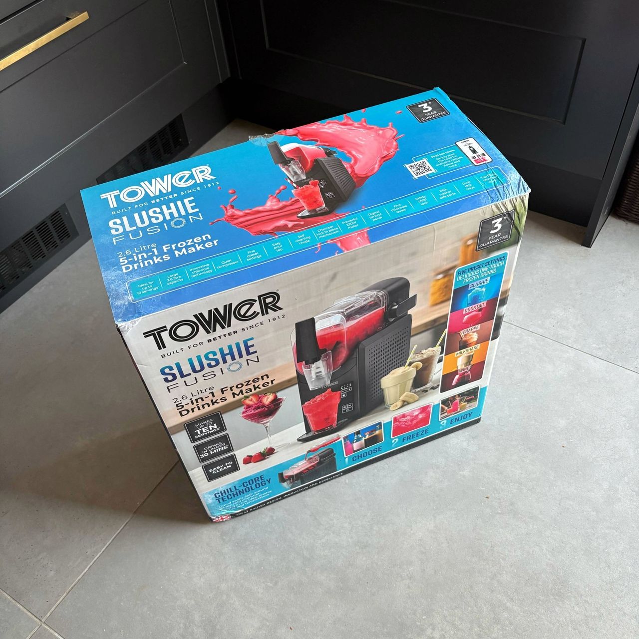 Testing the Tower Slushie machine at home