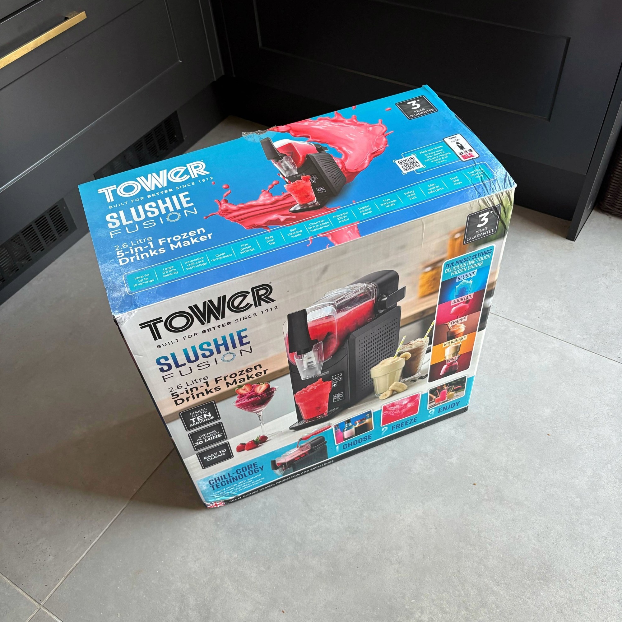 Testing the Tower Slushie machine at home