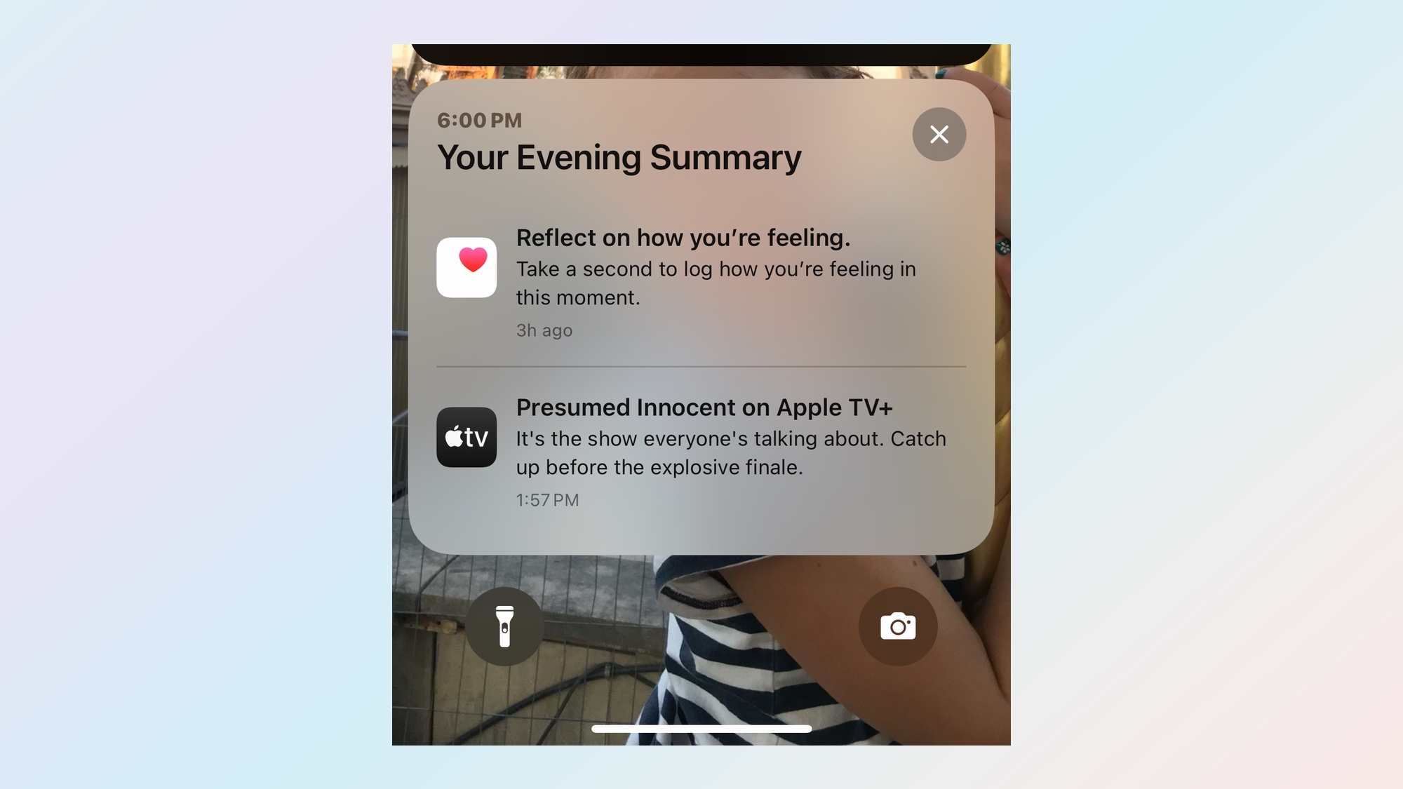 Un résumé des notifications dans iOS 17