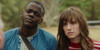 Allison Williams and Daniel Kaluuya in Get Out