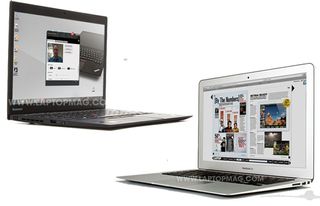 Laptop: ThinkPad X1 Carbon / MacBook Air 13-inch