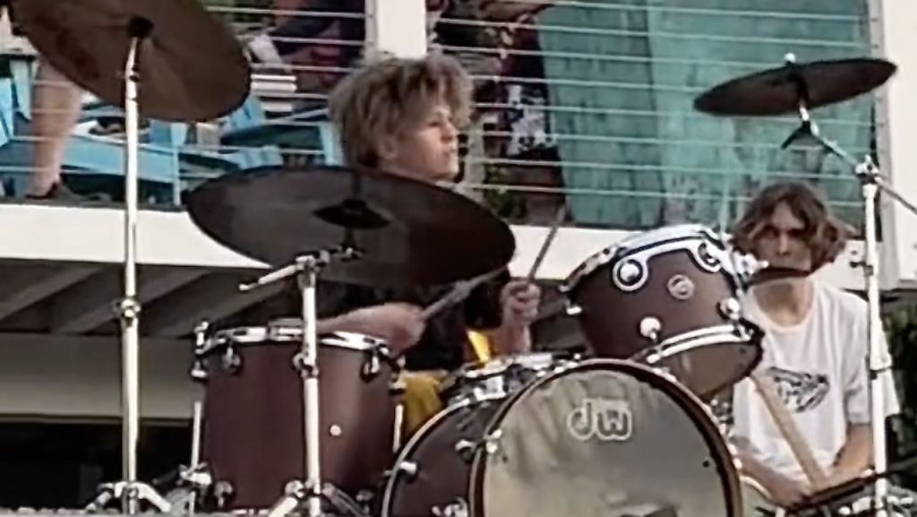 Taylor Hawkins’ son Shane plays drums for cover of Foo Fighters’ My