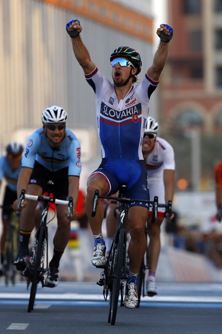 Peter Sagan (Slovakia) retains his world title