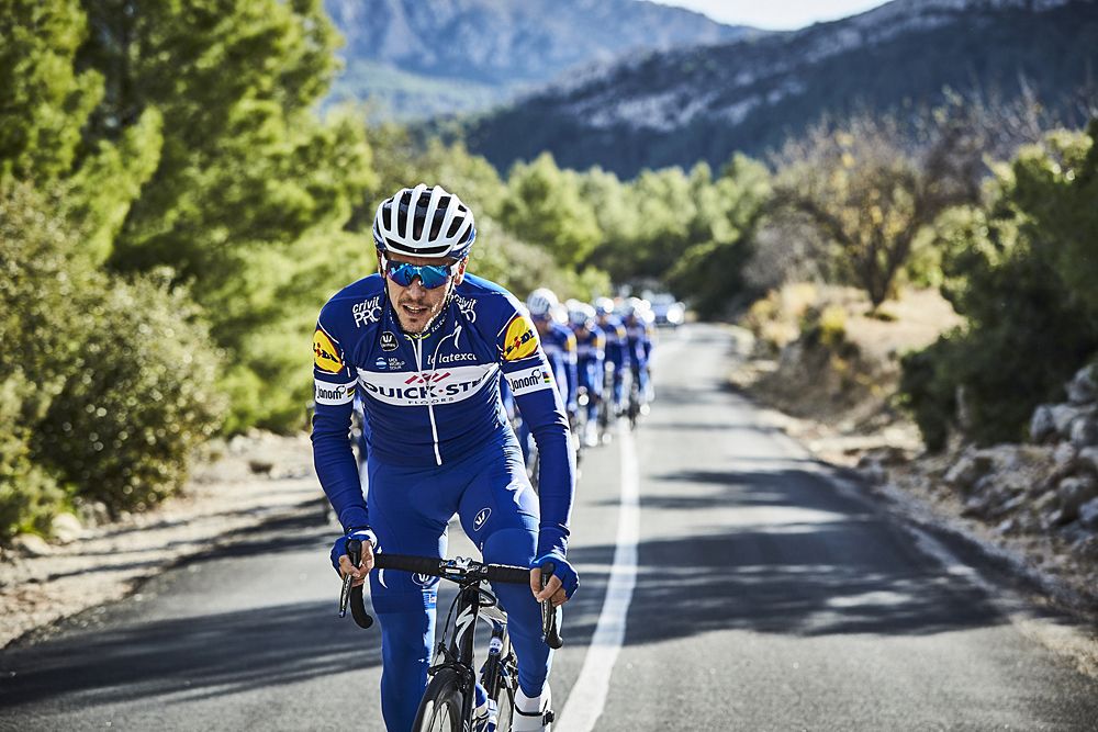 Quick-Step Floors training in Calpe