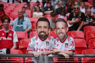 The Wrexham fans have been excited about their star owners!