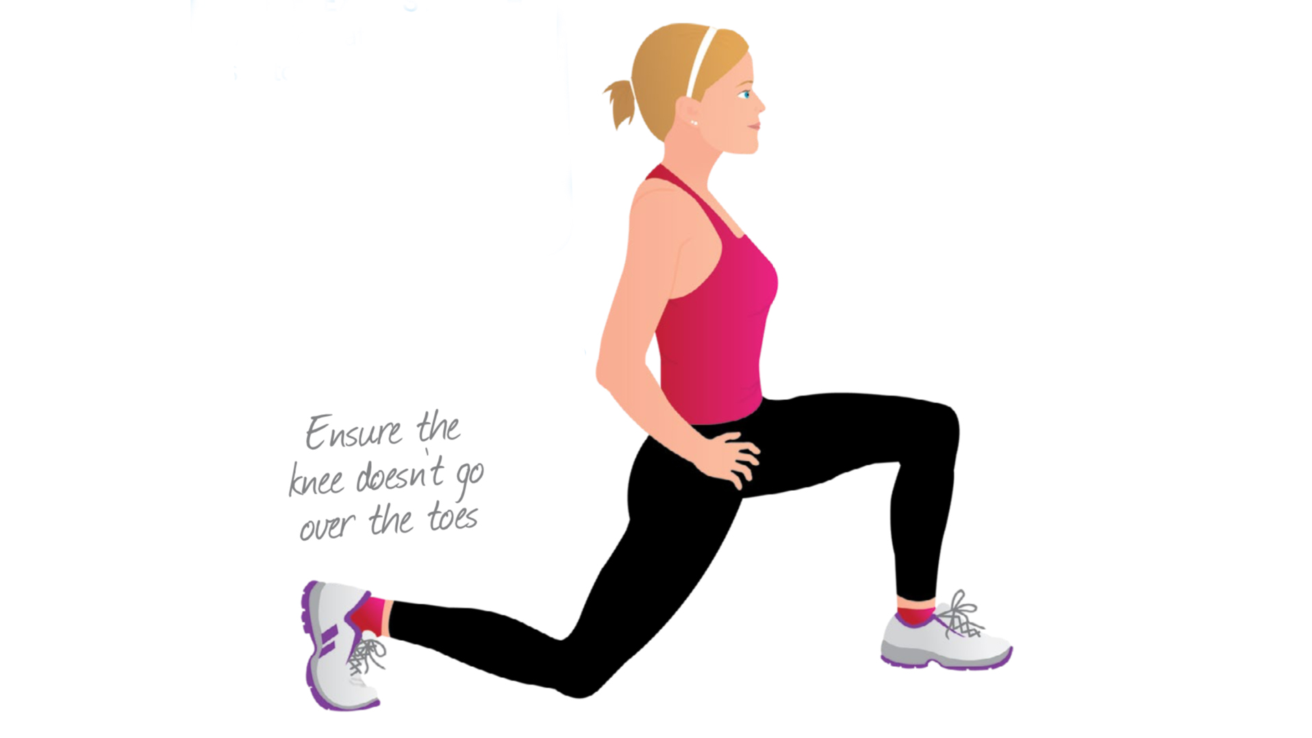 Hip flexor stretch