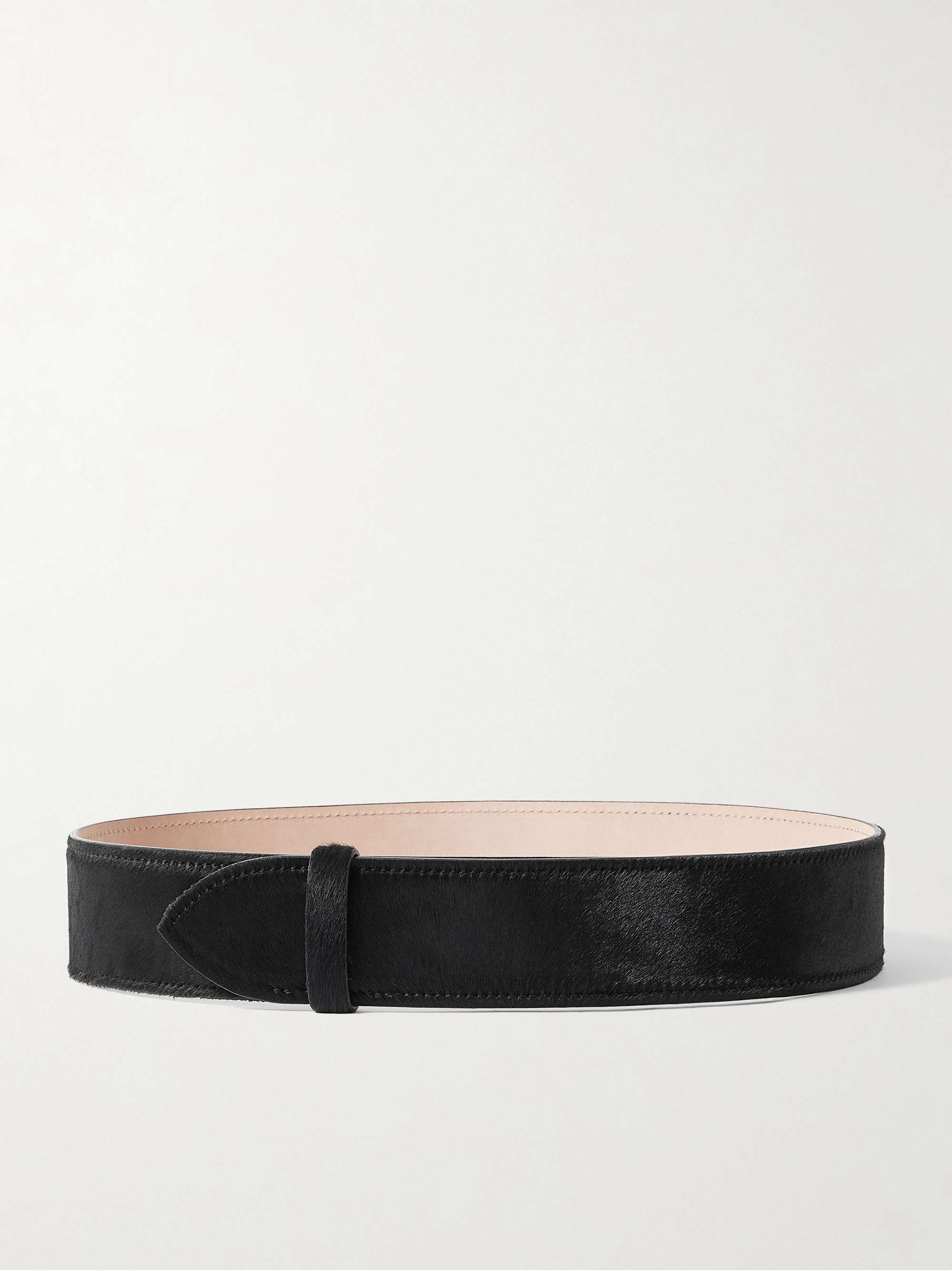 Theo Calf Hair Waist Belt