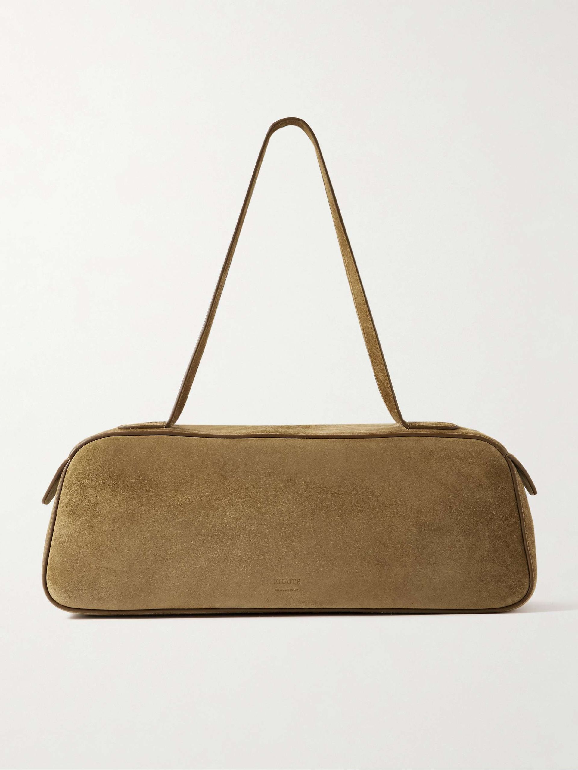 Simona Suede Shoulder Bag