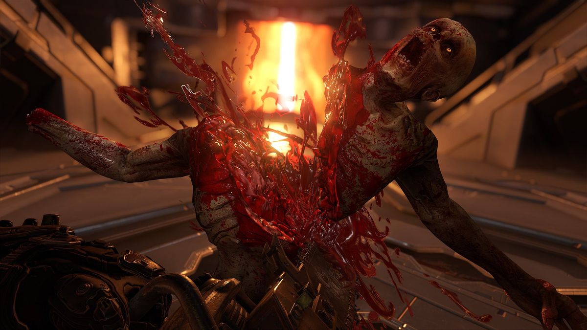 Chainsaw in Doom Eternal