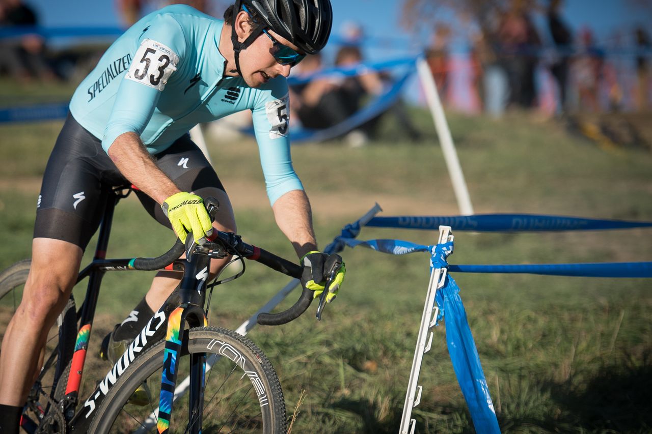 Allen Krughoff at the US Open of Cyclo-cross