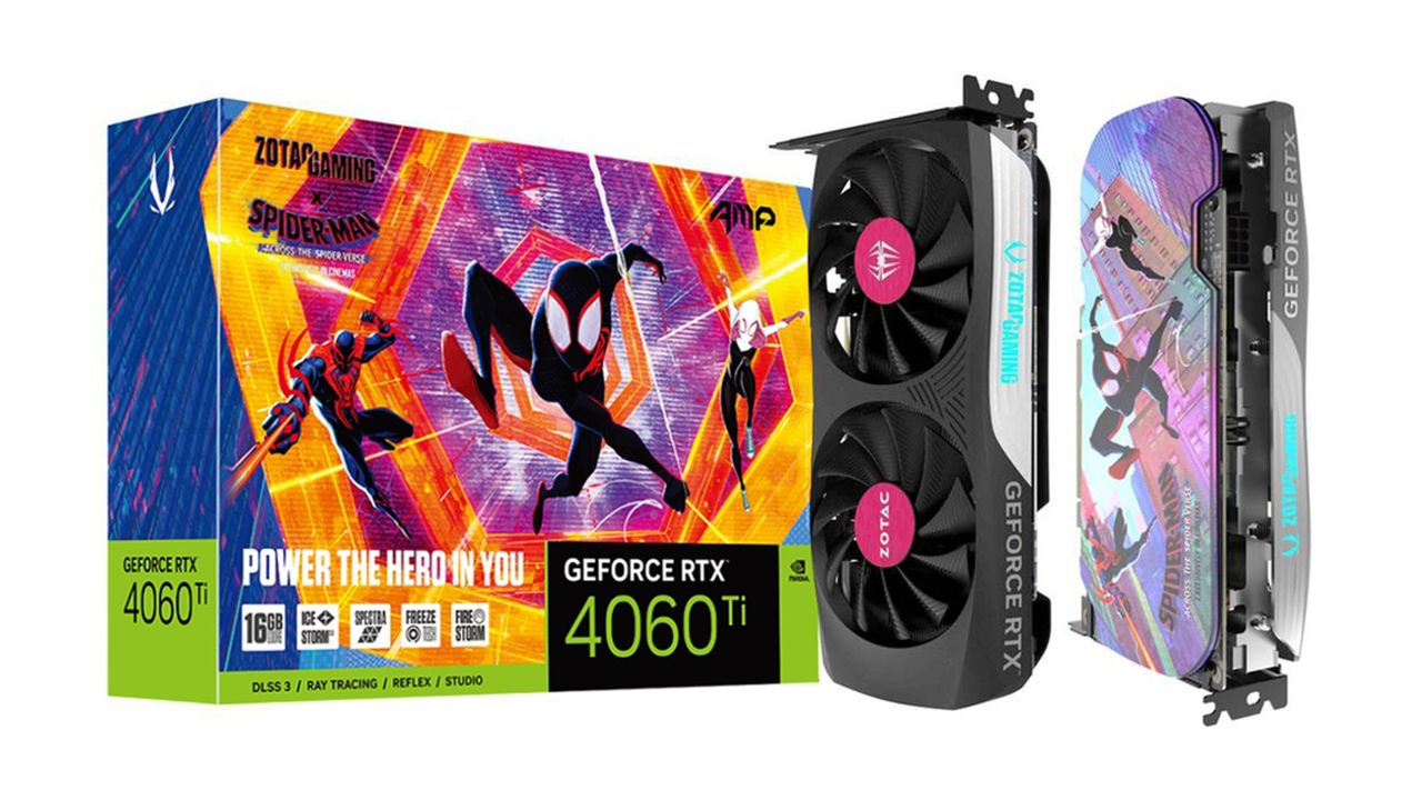 Zotac RTX 4060 Ti Twin Edge Spider-Man 16GB