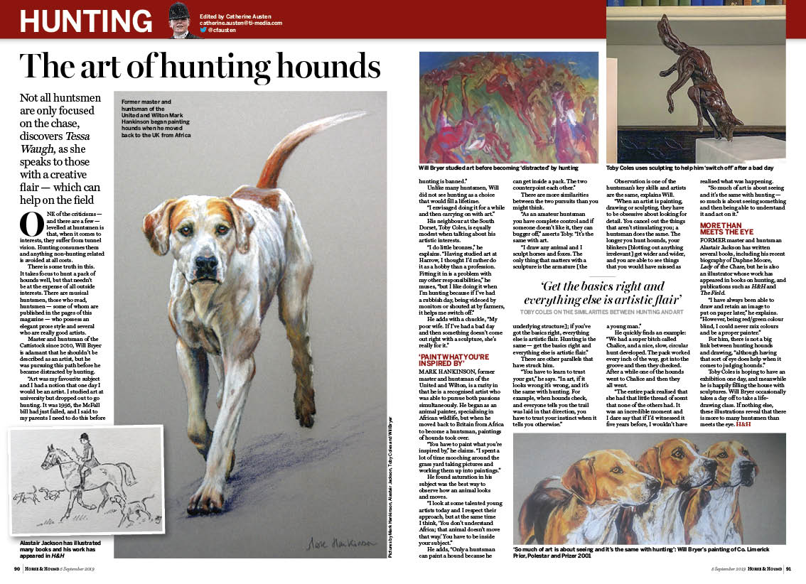 HT 2p artist huntsmen feature