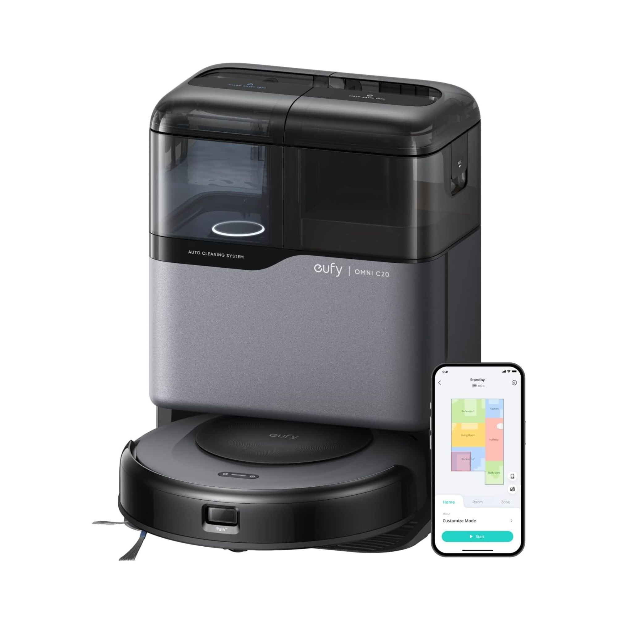 eufy Omni C20 Robot Vacuum Cleaner with Mop