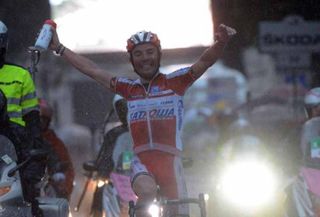 Joaquim Rodriguez (Katusha) was too good for his rivals on the final climb