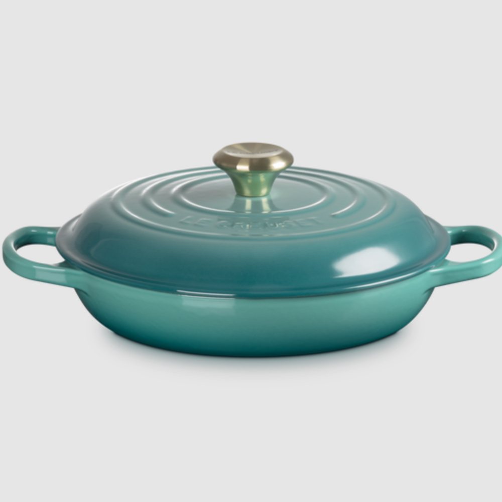 Le Creuset Bleu Riviera cast iron pans