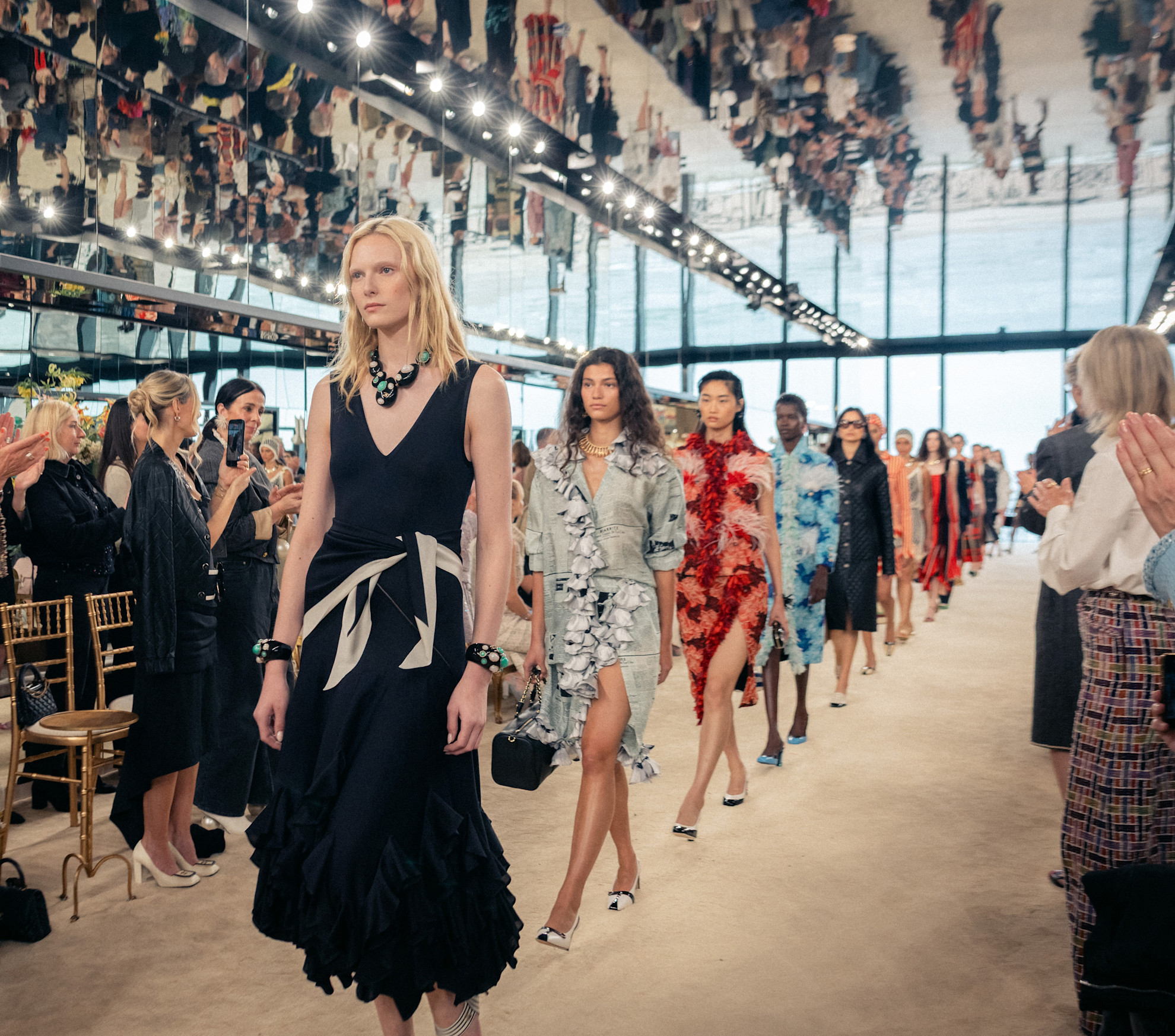 Chanel Cruise runway show finale