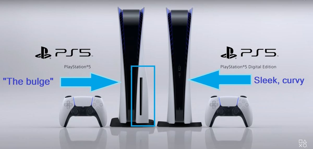 the difference between ps5 and ps5 digital edition