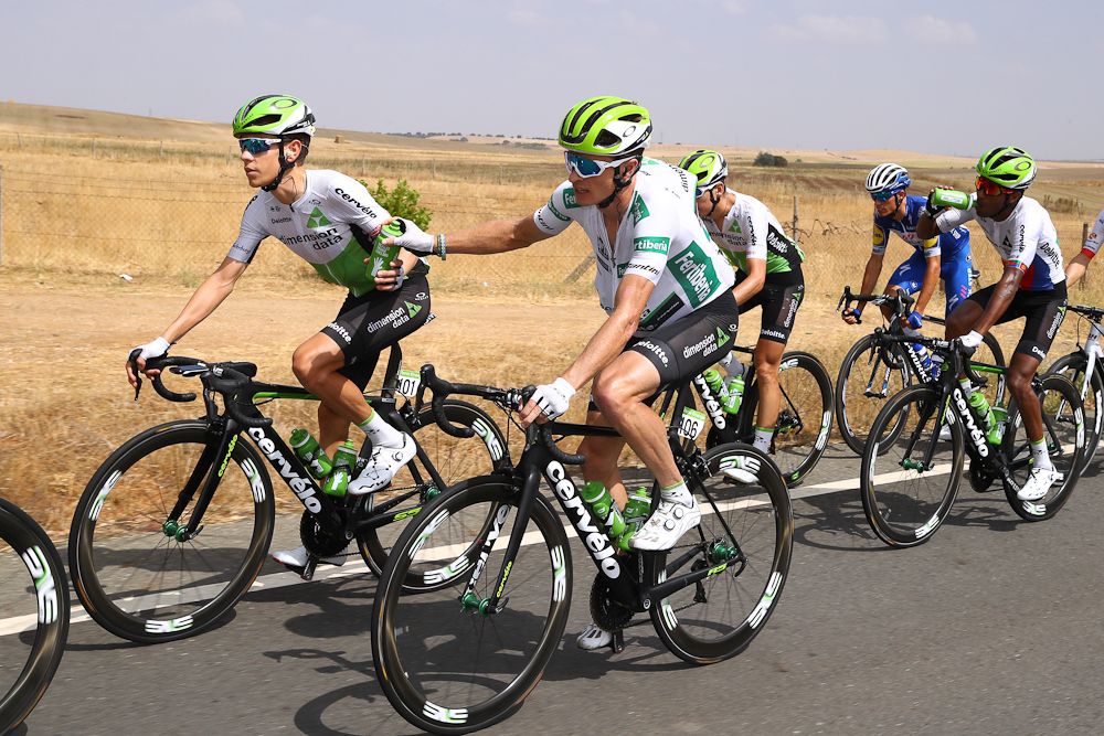 Back to bottle duty for double Vuelta stage winner Ben King