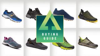 Collage of the best hiking shoes