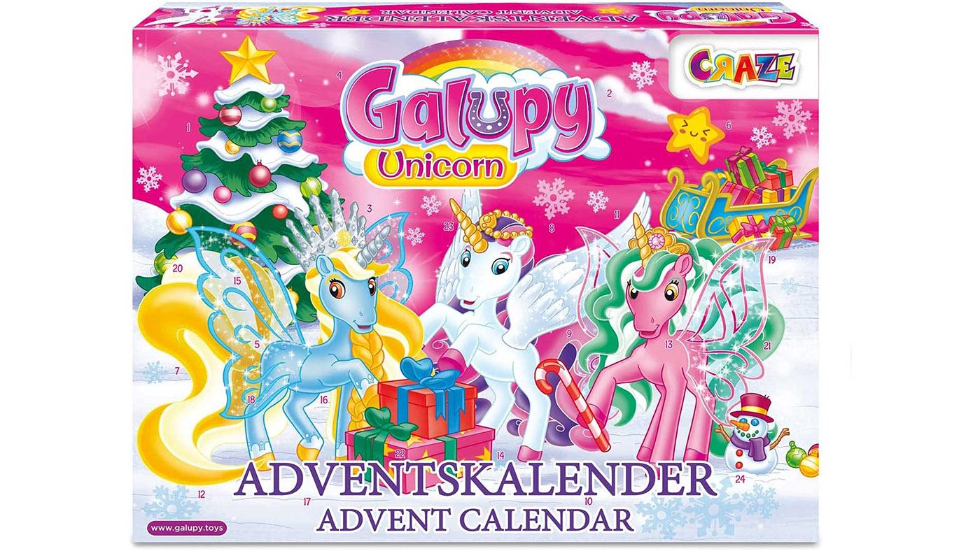 Craze Galupy Unicorn Advent calendar