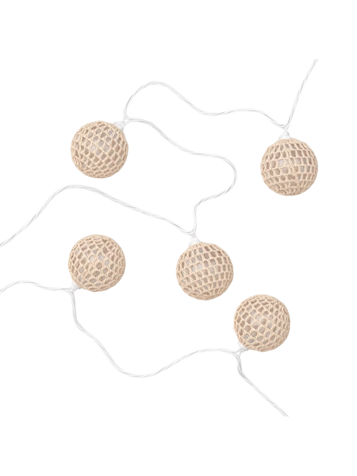 Open Weave String Lights 