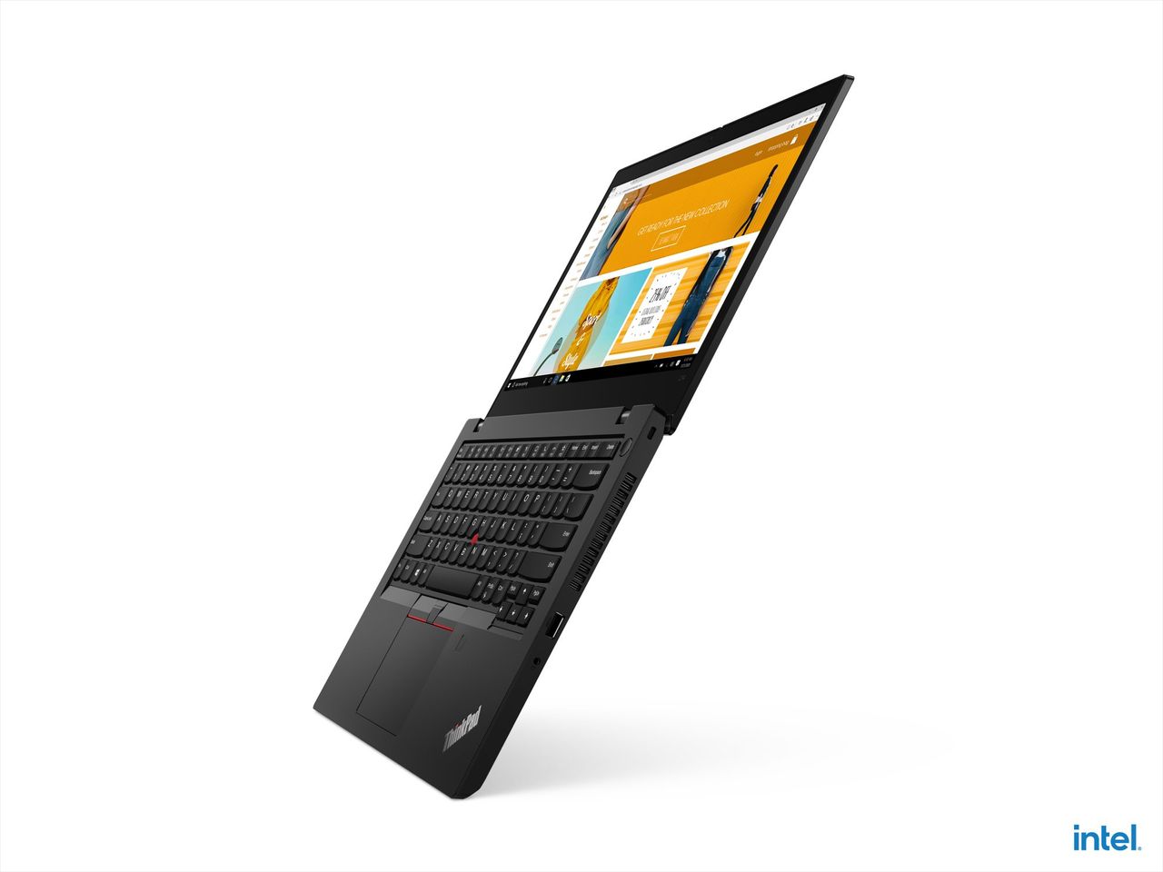 ThinPad L14 Gen 2 Hero Left 180 Degree Intel