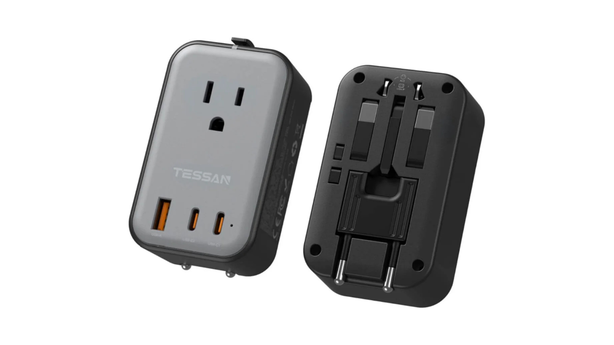 Tessan Ultra Thin Universal Travel Adapter