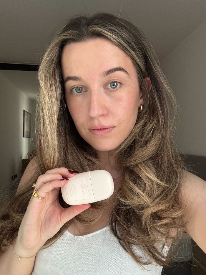 Deputy beauty editor Grace Lindsay testing the Kylie Cosmetics Skin Tint