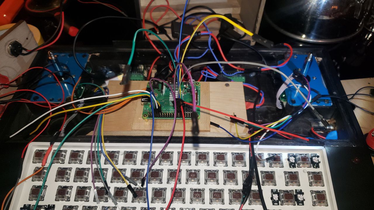 CBM X64+ Commodore 64 Cyberdeck