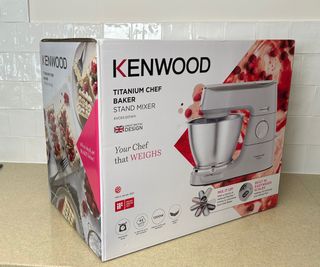 The Kenwood Titanium Chef Baker box