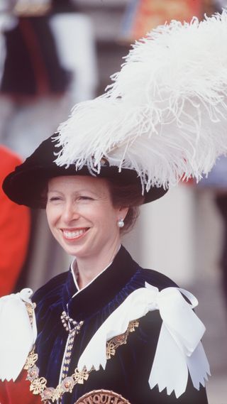 Princess Anne was made a Knight of the Order of the Garter