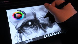 XP Pen Artist 22 drawing tablet.
