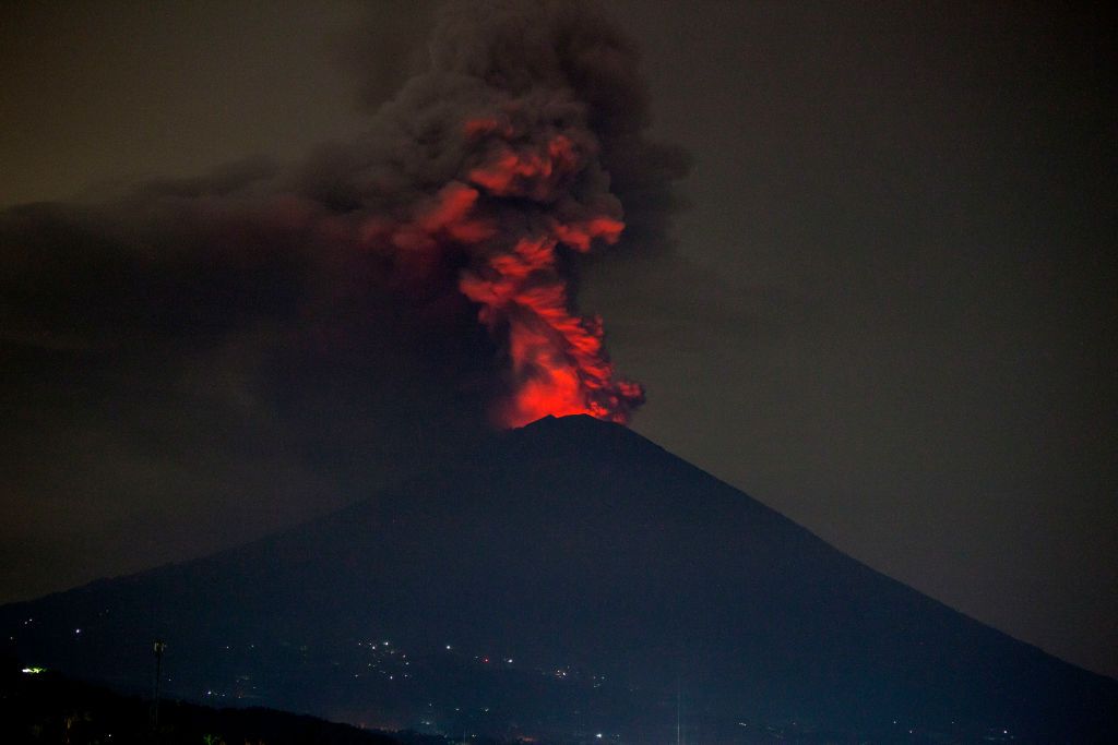 Mount Agung.