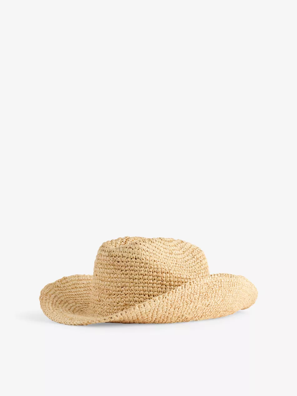 Luxe Raffia Cowboy Hat