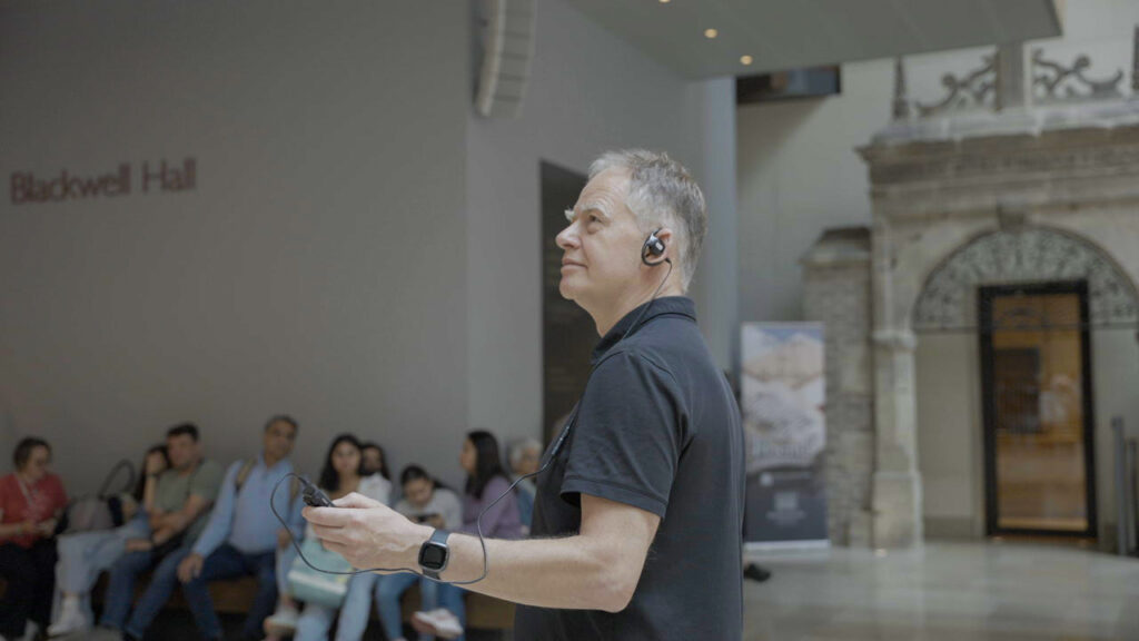 Walid Benkhaled, AV manager at the Bodleian Libraries, University of Oxford