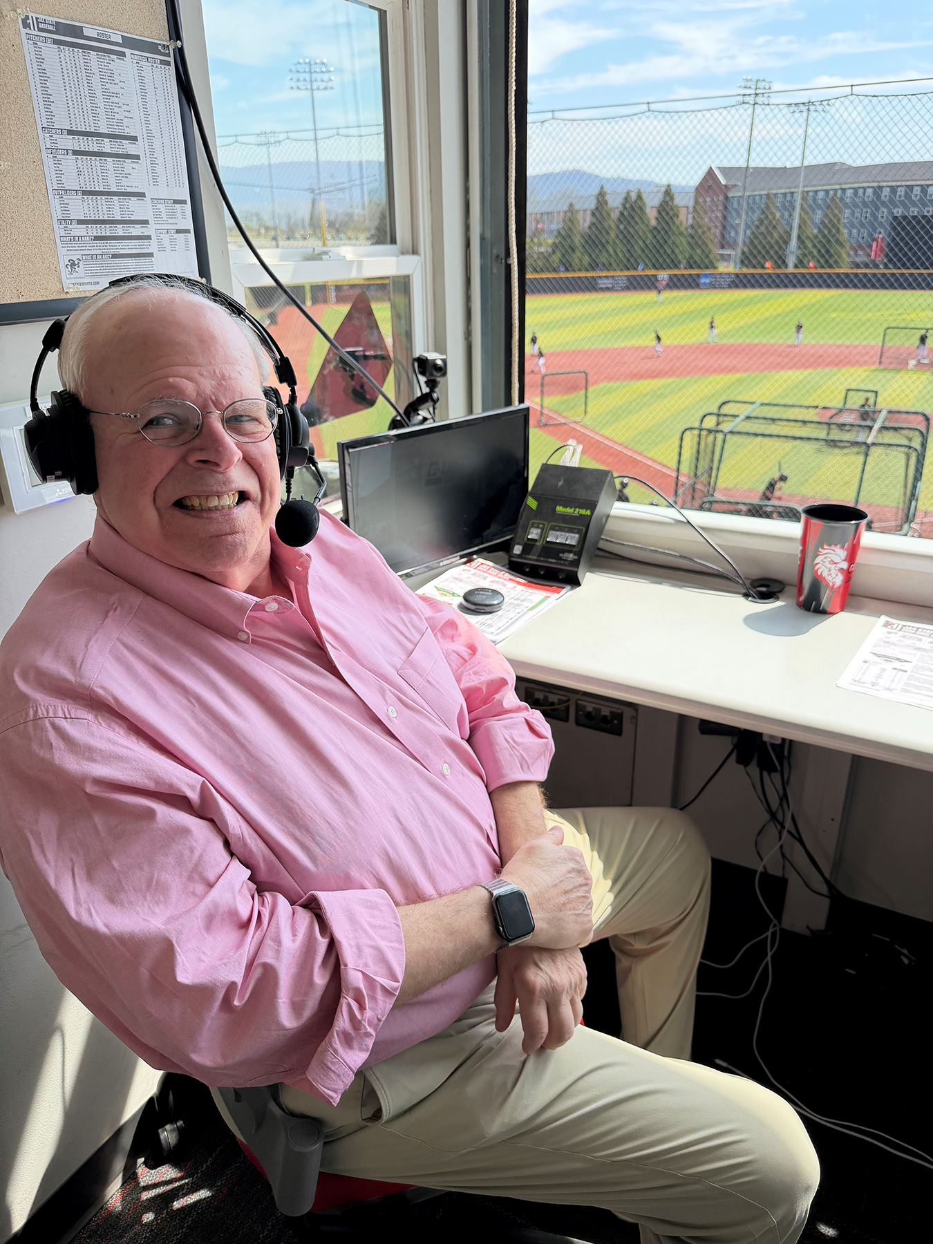 Bill &amp;ldquo;Bubba&amp;rdquo; Bussey, assistant athletic director and director of broadcasting, Jacksonville State University AV/IT Team