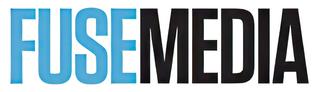 Fuse Media logo in blue and black.
